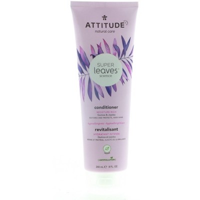 Attitude Super Leaves Moisture Rich Conditioner, Quinoa & Jojoba, 8 oz