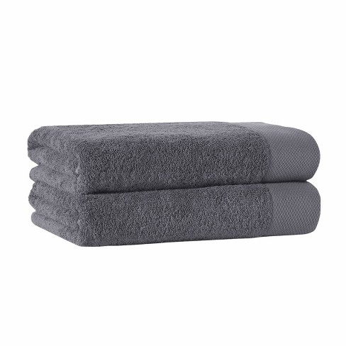 2pc Signature Turkish Cotton Bath Towel Set - Enchante Home : Target