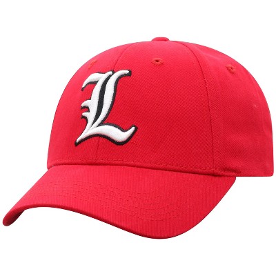 47 Men's Louisville Cardinals Black Clean Up Adjustable Hat