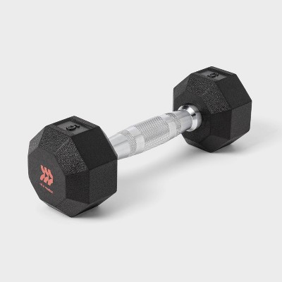 Hex Dumbbell 5lbs Black - All in Motion™