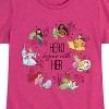 Girls' - Disney Princess - Hero Begins With Her Group Fitted Short Sleeve Graphic T-Shirt - 2 of 4