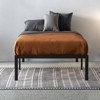 Metal Platform Bed Frame, 14' Bed Frame with Heavy Duty Slats Support, Strong Bearing Capacity Bed Frame with Under Bed Storage, No Box Spring Needed - 4 of 4