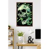 Trends International FlyLand Designs - Green Smoky Skull Framed Wall Poster Prints - 2 of 4