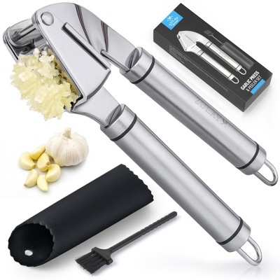 Premium Quality Garlic Mincer With Silicone Roller Peeler