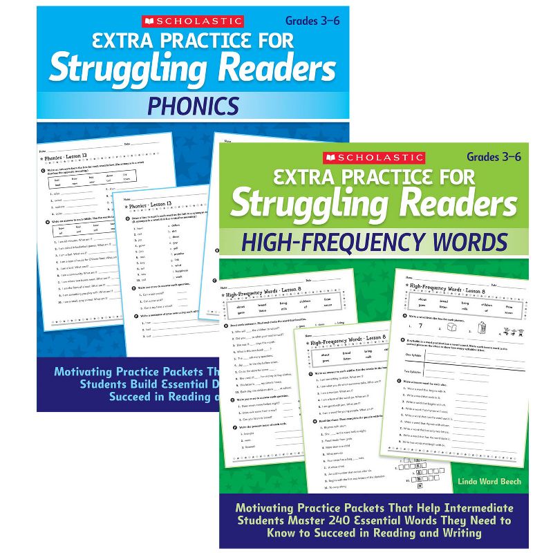 Scholastic Teaching Solutions Extra Practice for Struggling Readers Bundle, 1 of 4