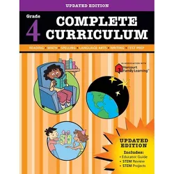 Complete Curriculum: Grade 4 - (Flash Kids Harcourt Family Learning) by  Flash Kids (Paperback)