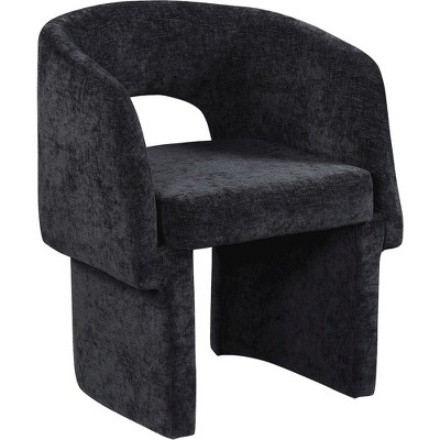 Meridian Furniture,Emmet Chenille Fabric Dining Chair / Accent Chair