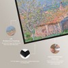 Art Remedy Monet - Gardener's House at Antibes Impresionism Landscape Wall Art Framed - 4 of 4