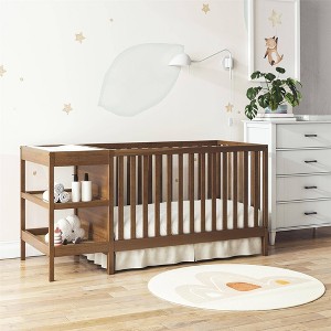 Baby Relax Ema 3-in-1 Convertible Crib and Changer Combo - 1 of 4