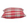 Parkland Collection,Transitional Plaid White Square 16" X 16" Pillow - 2 of 4