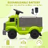 6V Ride on Truck, Kids Electric Car with Under Seat Storage, Music, 2 Headlights and 5 LED Lights - 3 of 4