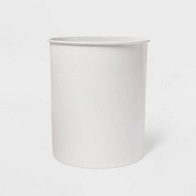 Solid Bathroom Wastebasket Can White - Threshold™ : Target