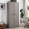 Hopkins Modern 7 Shelf Freestanding Storage Closet - Manhattan Comfort - 2 of 4