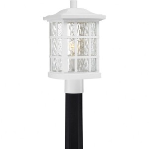 Quoizel Lighting Stonington 1 - Light Post Light in  Fresco - 1 of 1