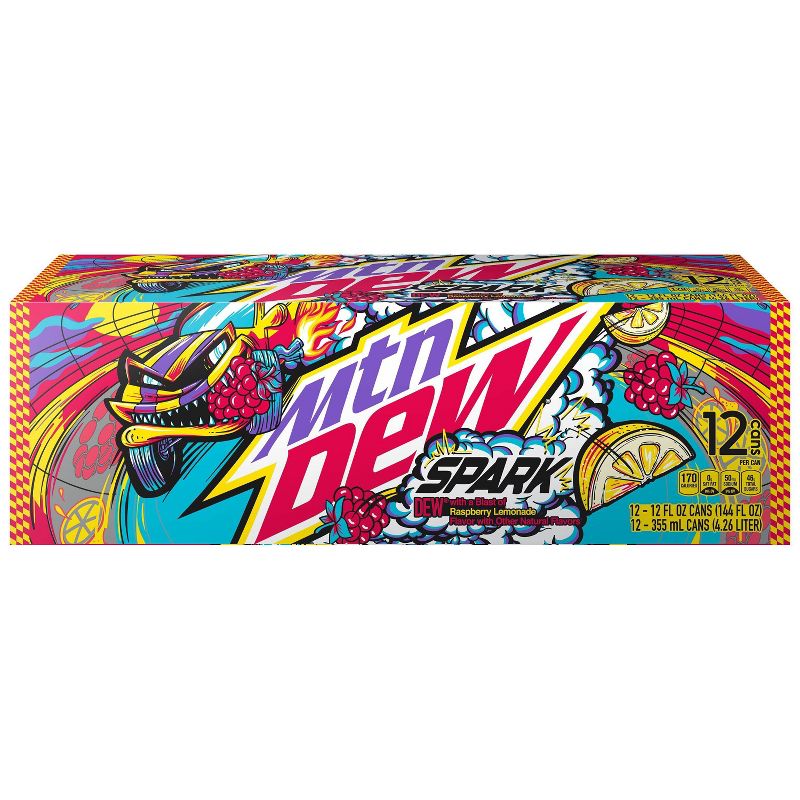 Mountain Dew Spark - 12pk/12 fl oz Cans, 3 of 6