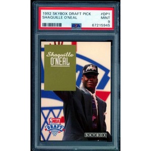 Shaquille O'Neal Rookie Card 1992-93 SkyBox #DP1 PSA 9 - 1 of 2