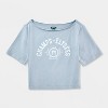 Women's Short Sleeve Off the Shoulder Boxy T-Shirt - Wild Fable™ - 4 of 4