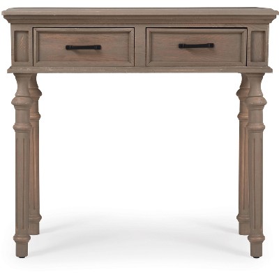 Cassatt 2 Drawer Console Table Gray - Finch