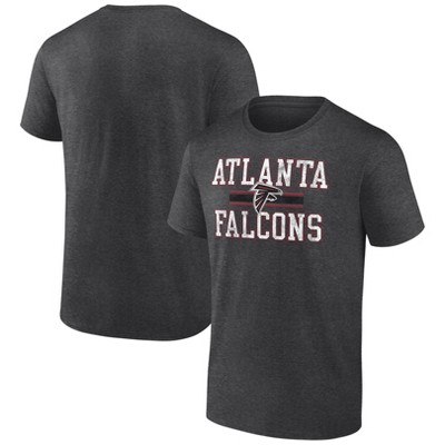 NFL Atlanta Falcons Women's Blitz Marled Left Chest Short Sleeve T-Shirt - S