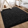5' x 8' Soft Fluffy High Pile Area Rug for Living Room Bedroom Decorative Area Rug, - 2 of 4