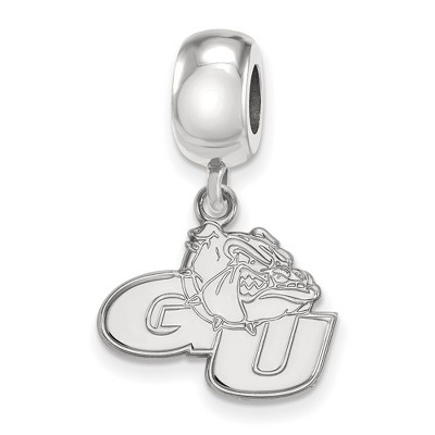 Black Bow Jewelry Sterling Silver Gonzaga Bulldogs NCAA Bead Charm