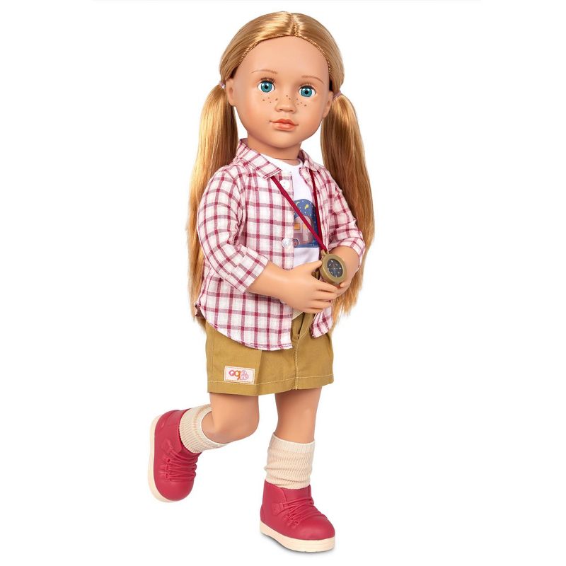 Our Generation Shannon Posable 18&#34; Camping Doll &#38; Storybook, 6 of 8