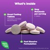 Natrol Melatonin 5mg Sleep Aid Fast Dissolve Tablets - Strawberry - 90ct - 3 of 4