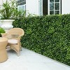 Tangkula 12-Piece 20” x 20” Artificial Topiary Hedge Privacy Fence Boxwood Wall Panel - 4 of 4