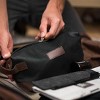 Toiletry Bag Men Compact Leather Durable for Men, Travel Bag, Water-Resistant Bathroom - 2 of 4