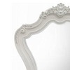 Royal Hampton Dresser Mirror, 46x48, Beveled Edges, White Ornate Carved Wood - 4 of 4