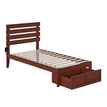 Oxford Bed with Foot Drawer and USB Turbo Charger - AFI