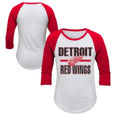 Detroit Red Wings Girls' Hot Shot White 