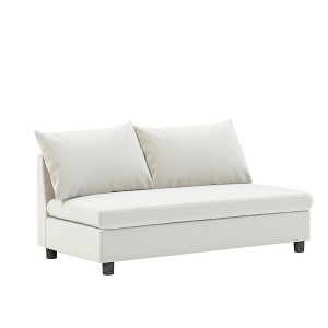 YOOCOZZ Chenille Sectional Sofa Piece with Pillows - 1 of 4