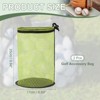 Unique Bargains Nylon Mesh Drawstring Golf Ball Storage Bags 2 Pcs - 2 of 4