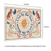Trademark Fine Art Janelle Penner Spooky Symbols VI Light Wood Slat Art - 3 of 4