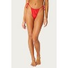 Women's RUCHED STRING BIKINI BOTTOM - WE WORE WHAT - 4 of 4