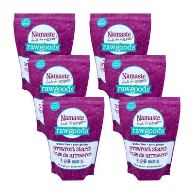 Namaste Foods Arrowroot Starch - Case of 6/20 oz