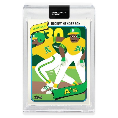 Topps Topps PROJECT 2020 Card 326 - 1980 Rickey Henderson by Keith Shore