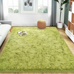 LOVEVOOK 5x7 Feet Area Rugs for Living Room Bedroom, Non-Slip Fluffy Soft Shag Rug, Plush Carpet for Home Dorm Decor Aesthetic - 1 of 4