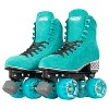 Crazy Skates Evoke Roller Skates For Women - Stylish Suede Quad Skates - 4 of 4