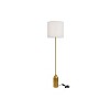 Elegant Lighting Ines floor lamp in brass - 3 of 4