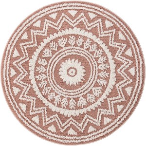 Unique Loom Boho Collection Area Rug - Becca - 1 of 4