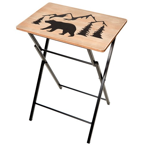 The Lakeside Collection Lodge Folding Tables - Bear - image 1 of 4