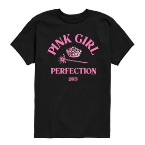 Boys' - Wicked - Pink Girl Perfection Short Sleeve Graphic T-Shirt - 1 of 4
