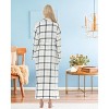 ADR Plush Robe for Women, Long Hooded Fleece Robe with Hood, Plus Size - 3 of 3