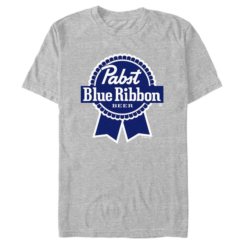 Men's Pabst Beer Blue Ribbon Logo T-Shirt, 1 of 6