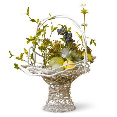 14" Decorated Easter Basket - National Tree Company