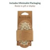 Evideco French Home Goods Wooden Massage Brush, Dual-Function Body Scrubber with Rubber Nodules, Exfoliation and Relaxation - 2 of 4