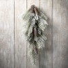 30"H Sullivans Snowy Pinecone Swag, Green - 3 of 3