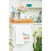 C&F Home "Do The Bunny Hop" Easter Rabbit Spring Theme Kitchen Dishtowel - 3 of 4
